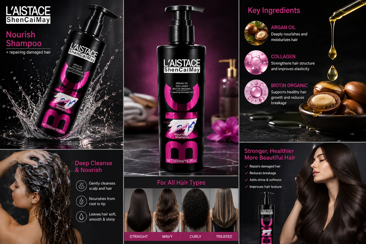 L’AISTACE ShenCaiMay Argan Collagen Shampoo