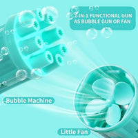 Electric Gatling Bubble Gun