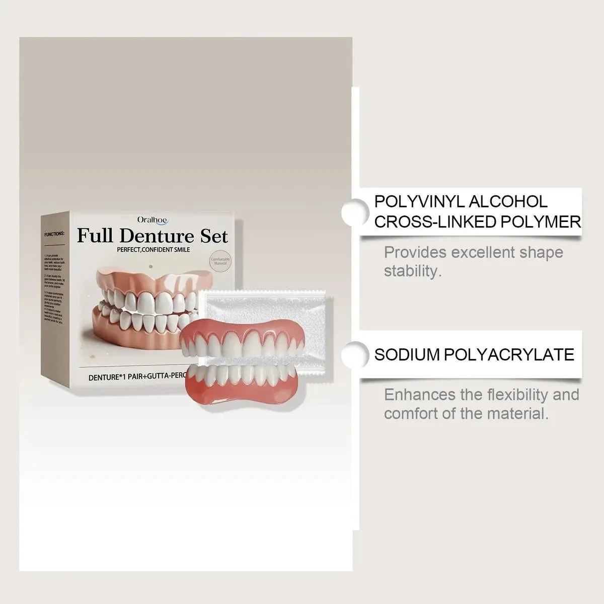 Oralhoe - Full Denture Set